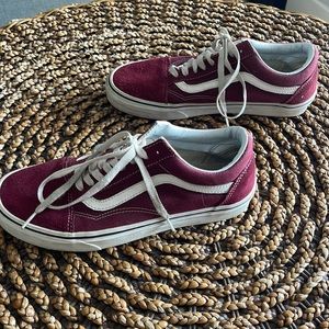 Maroon Vans / UNISEX